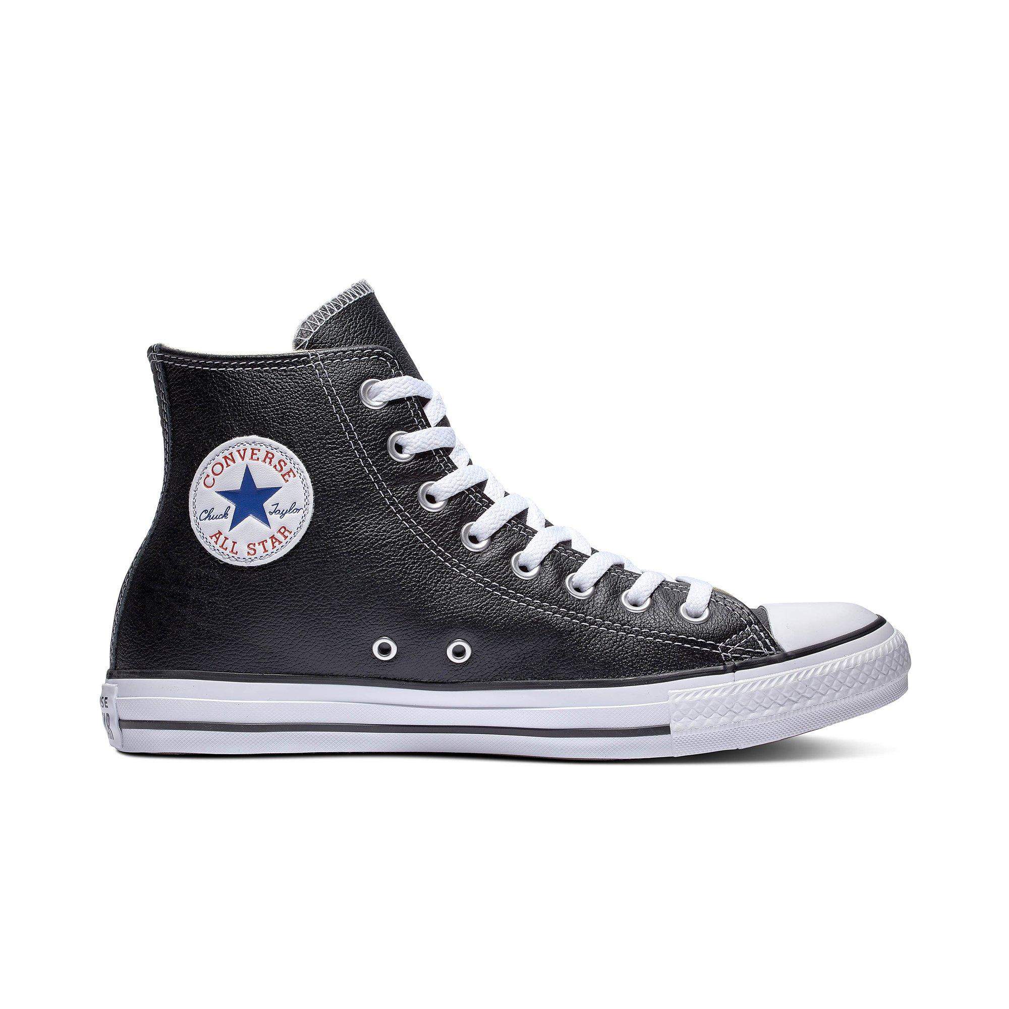 Leather converse men sale